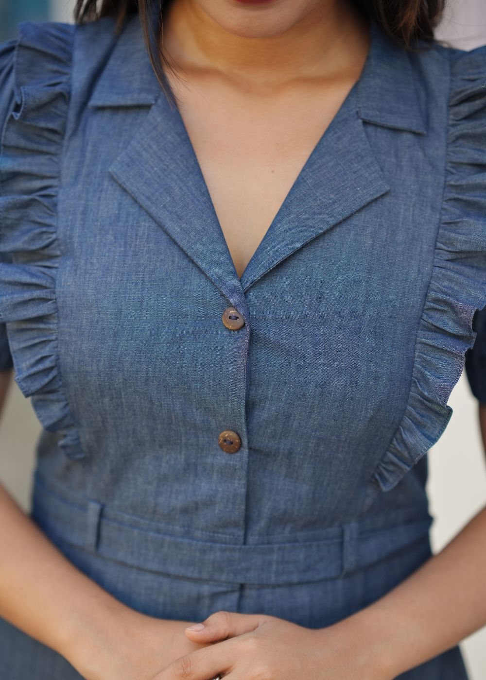 Indigo Chic Dress